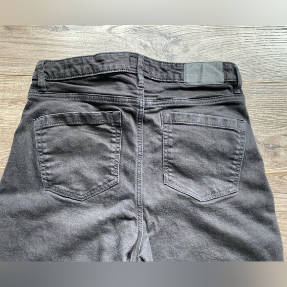 Frank & Oak Debbie skinny jeans black wash high rise 99% cotton - Picture 9 of 16